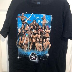 WWE Live Road to WrestleMania I Was There T Shirt‎ Wrestling Black